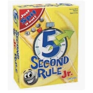 5 Second Rule Jr. - Party Game, Ages 6 & up, 3 to 6 Players
